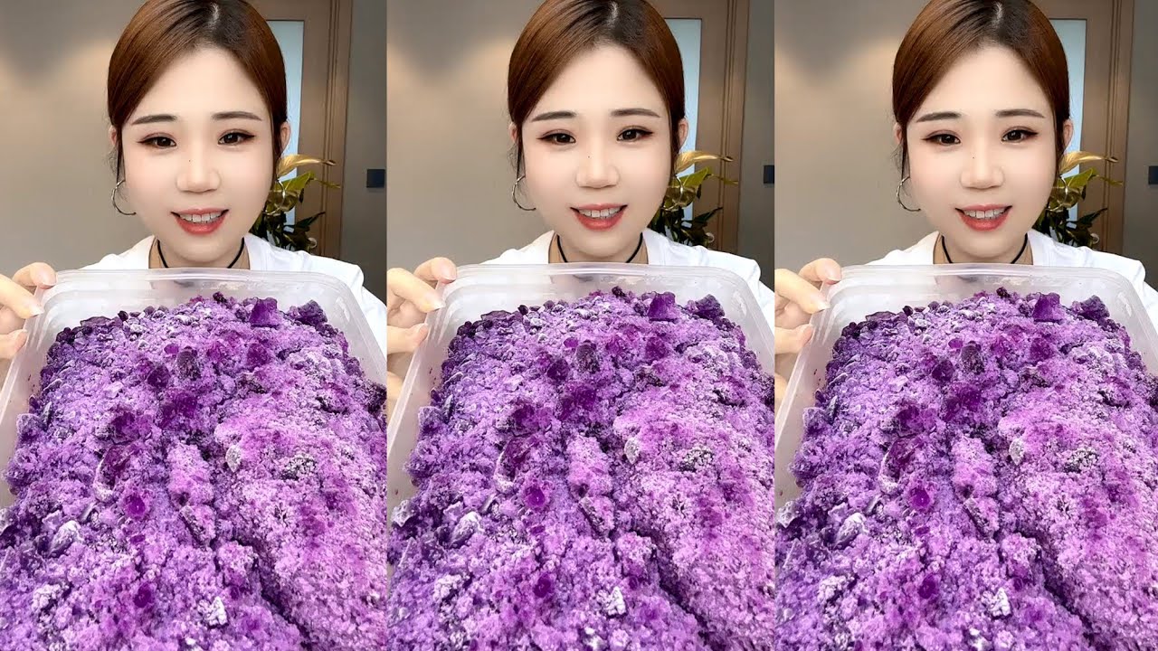 ASMR ICE EATING YY