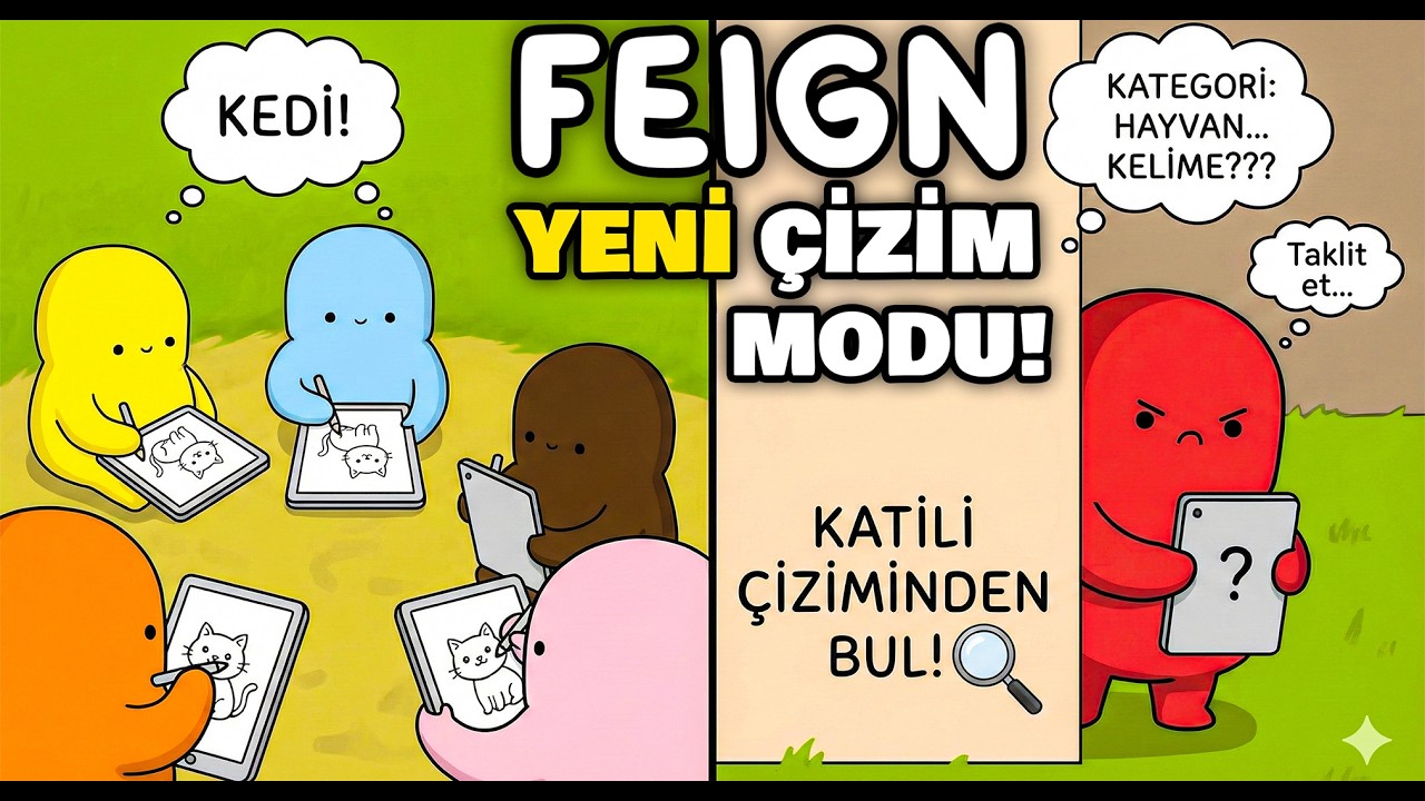 KATİL KİM? &Ccedil;İZİM YAPARAK KATİLİ BUL! EKİPLE YENİ FEIGN &Ccedil;İZİM MODU İNCELEME | Eksto Can