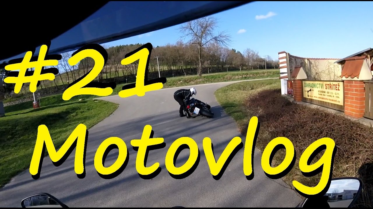Český Motovlog #21 - ,,Slunce, seno a Bandit v akci / Fail / Spadla motorka,,