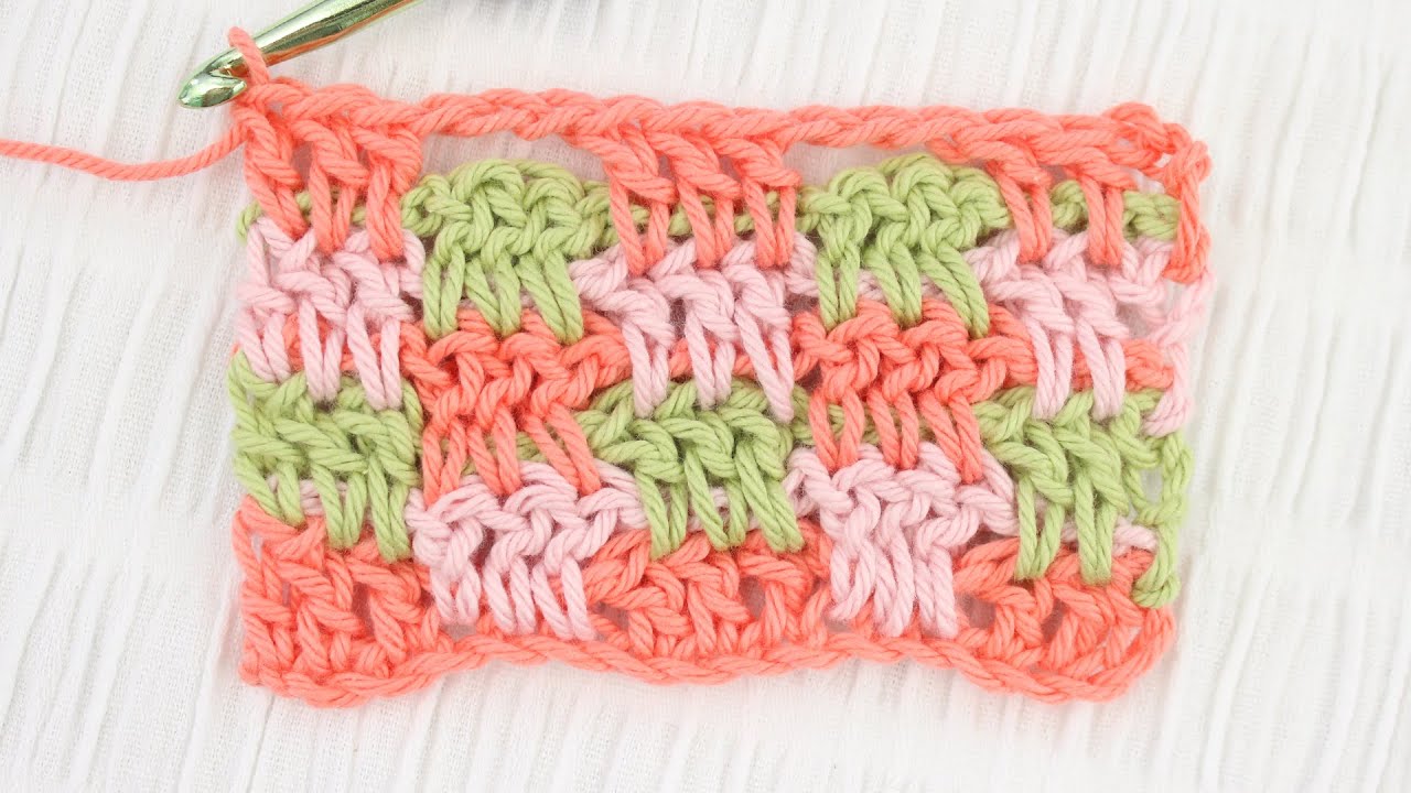 How to Crochet the Interlocking Block Stitch | Step-by-Step Beginner Tutorial
