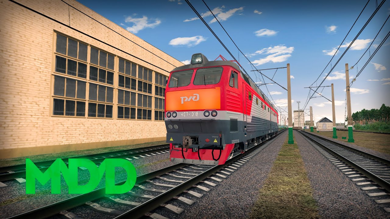 🚂⚡ЭЛЕГАНТНАЯ МОЩЬ //  RTrainSim