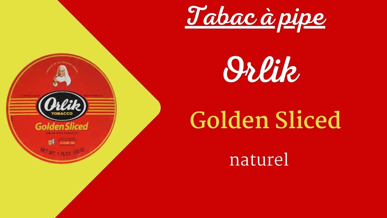Tabac à pipe ORLIK Golden Sliced - Revue & dégustation #163#