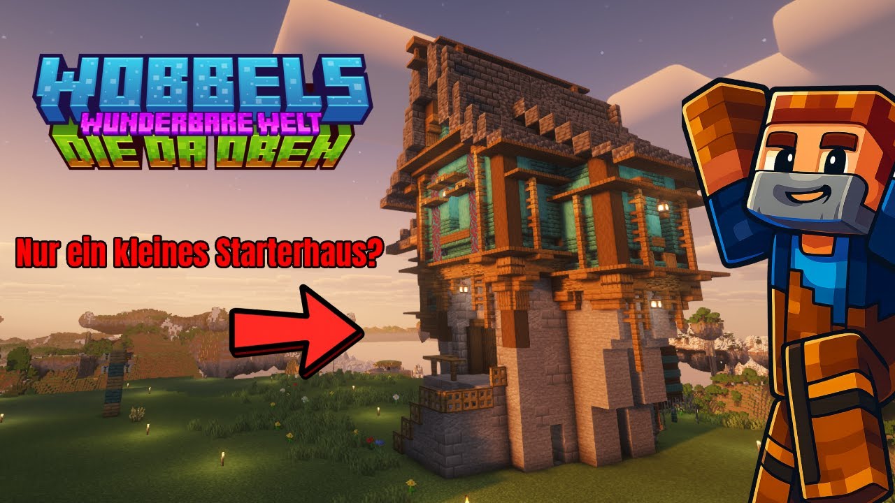 Ich wollte nur ein Starterhaus bauen… und dann DAS 😳 | Minecraft LP – WWW: Die da oben #01