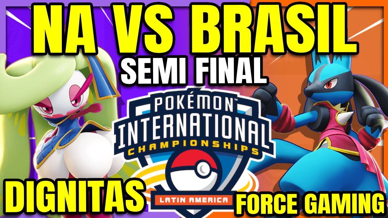 BEST OF NA vs BEST OF BRASIL Dignitas vs Force Gaming - LAIC | Pokemon Unite
