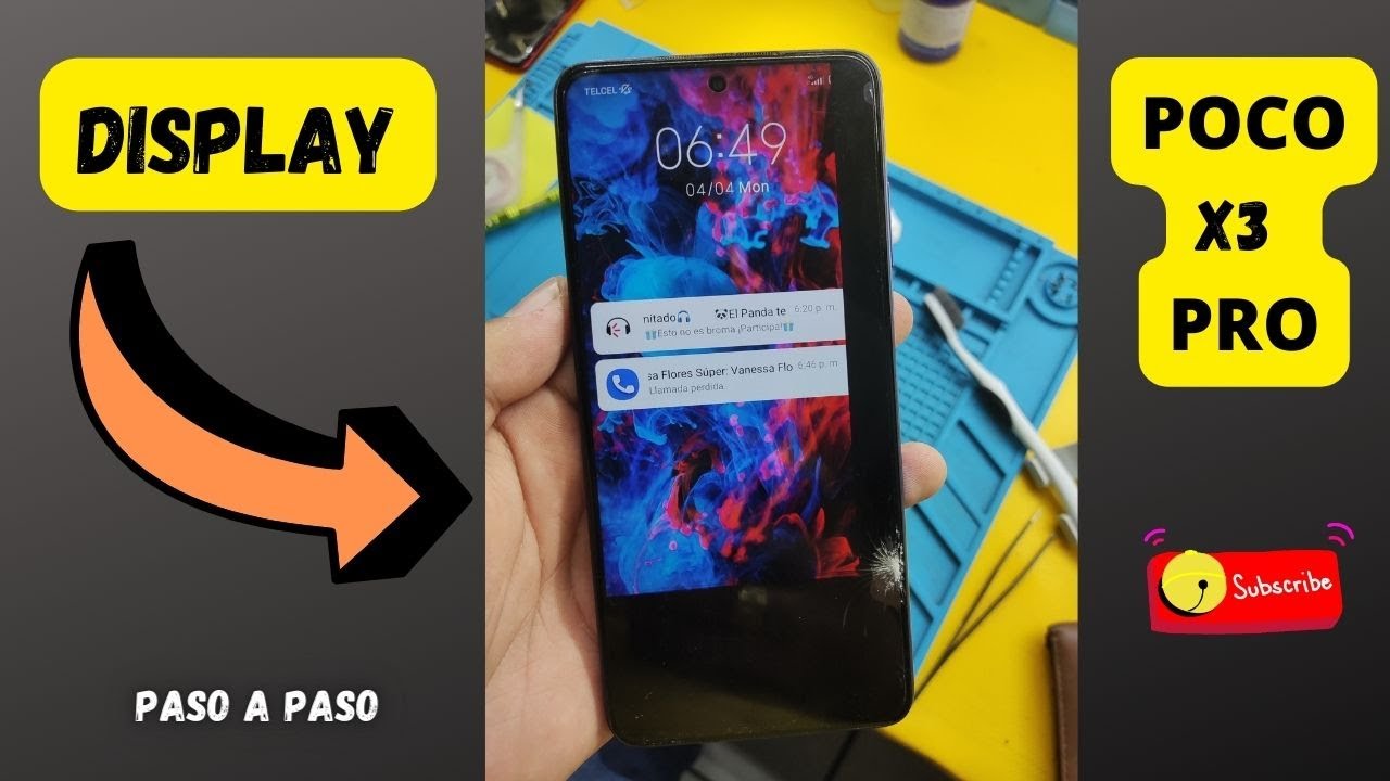 📱 COMO CAMBIAR PANTALLA XIAOMI POCO X3 PRO [BIEN EXPLICADO]