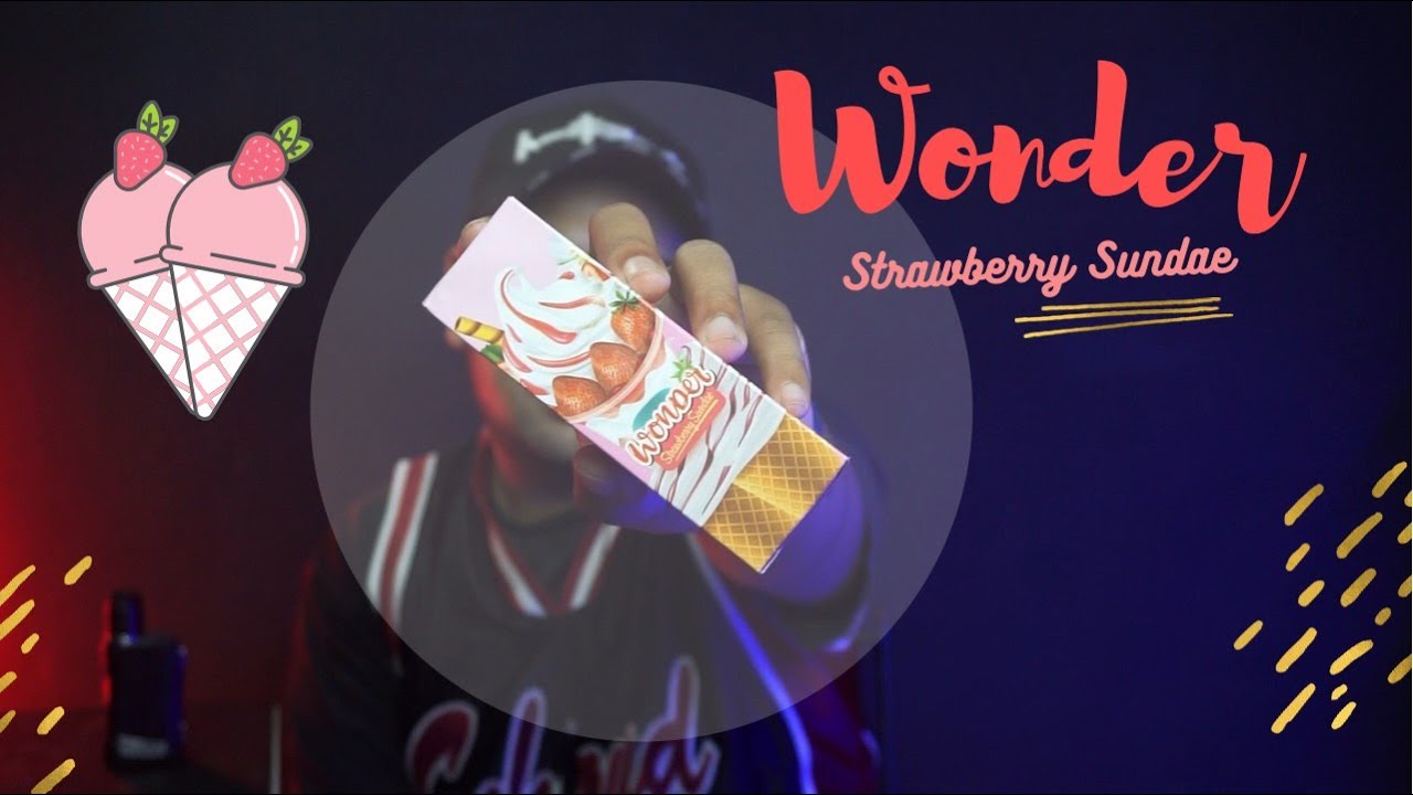 REVIEW LIQUID Wonder Strawberry Sundae | Jadda Brewer X Vapor Holics Jakarta