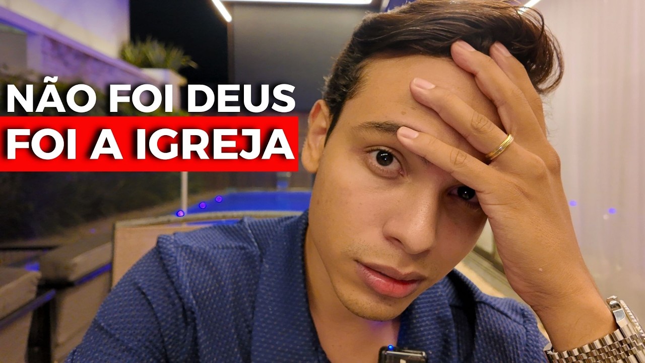 ESSE VÍDEO É PRA VOCÊ QUE SE DECEPCIONOU COM A IGREJA