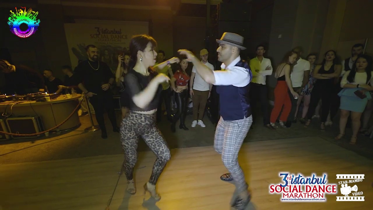 Fadi Fusion & Jung Ae - social dancing @ 3rd Istanbul Social Dance Marathon