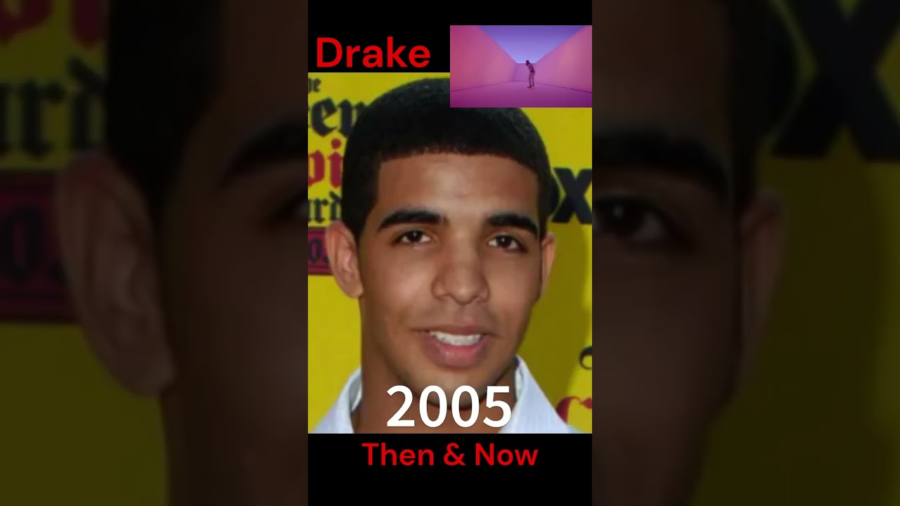 Дрейк тогда и сейчас #drake #champagnepapi #drizzydrake