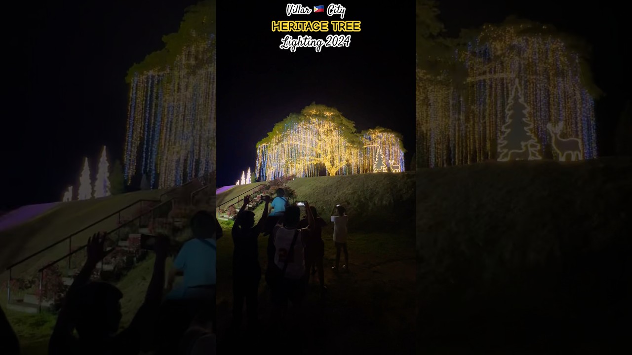 HERITAGE TREE LIGHTING 2024 🇵🇭 VILLAR CITY