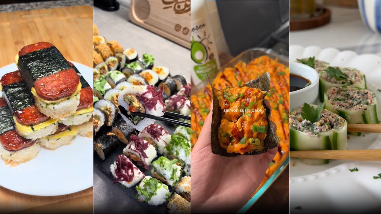 Delicious SUSHI Recipes to Try | TikTok Cooking Compilation