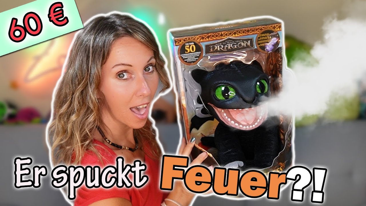 Von süß zu GEFÄHRLICH 😱 Ohnezahn Puppetronic mit Rauch & Licht-Effekt im Test! 🐲