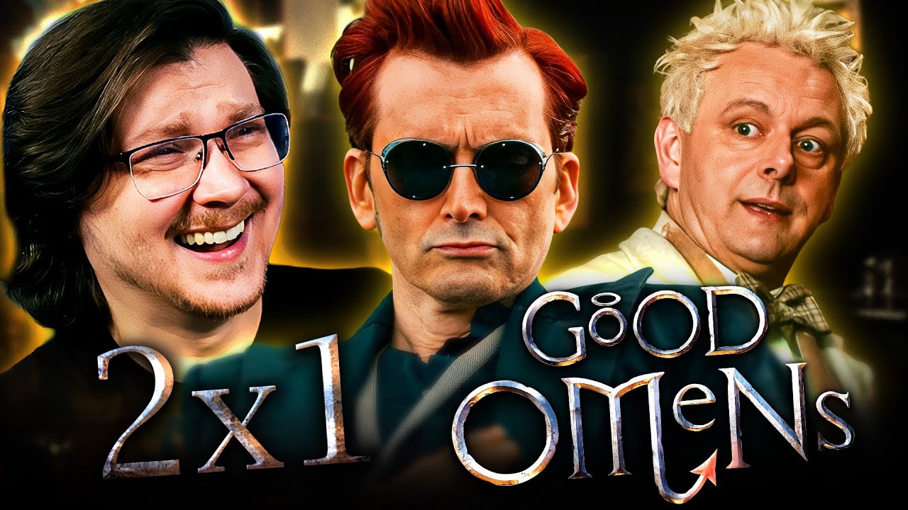GOOD OMENS 2x1 REACTION | Season 2 | David Tennant | Michael Sheen | Review