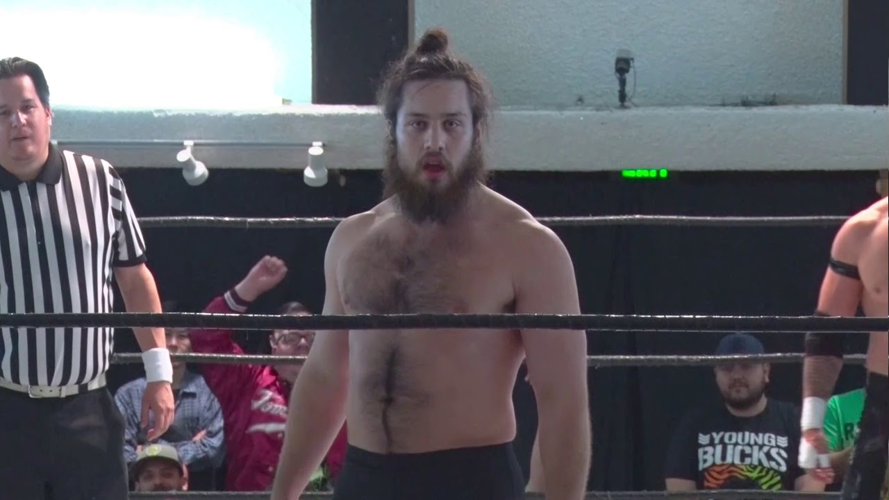 PWG All Star Weekend 14 - Trevor Lee on the mic