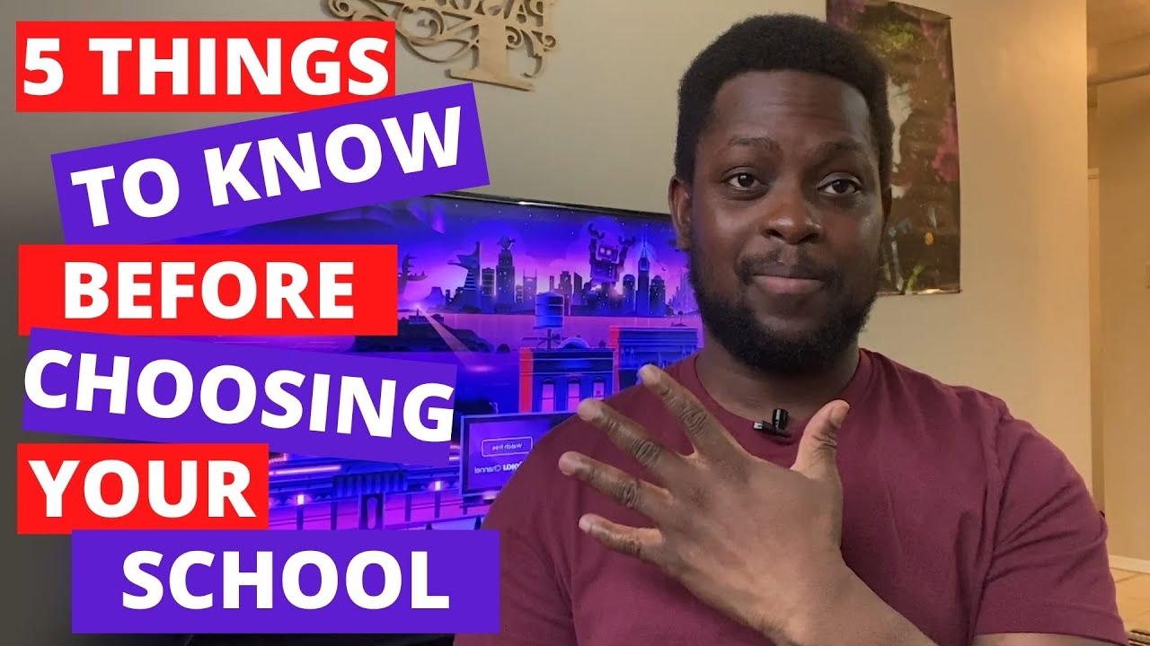 5 Things To Know Before Choosing what University or College to study in! Canada and Anywhere Abroad!