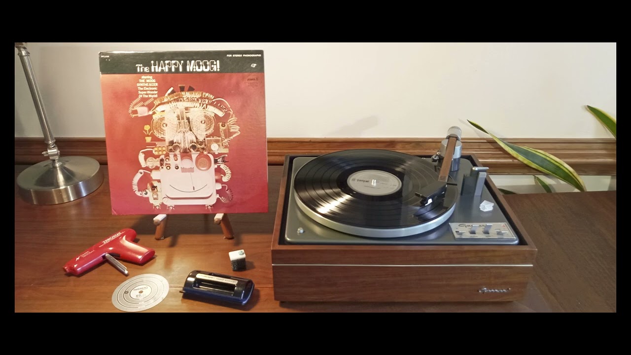 Jean-Jacques Perrey & Harry Breuer – The Happy Moog! (1969) Full album played on Garrard Lab 80 tt.