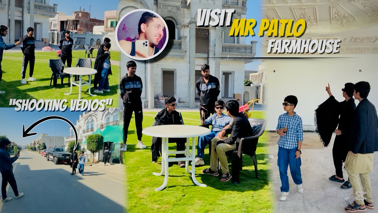 Visit To Mr Patlo Farmhouse | Shooting TikTok Vedios | CousinsFunZone | Vlog | 