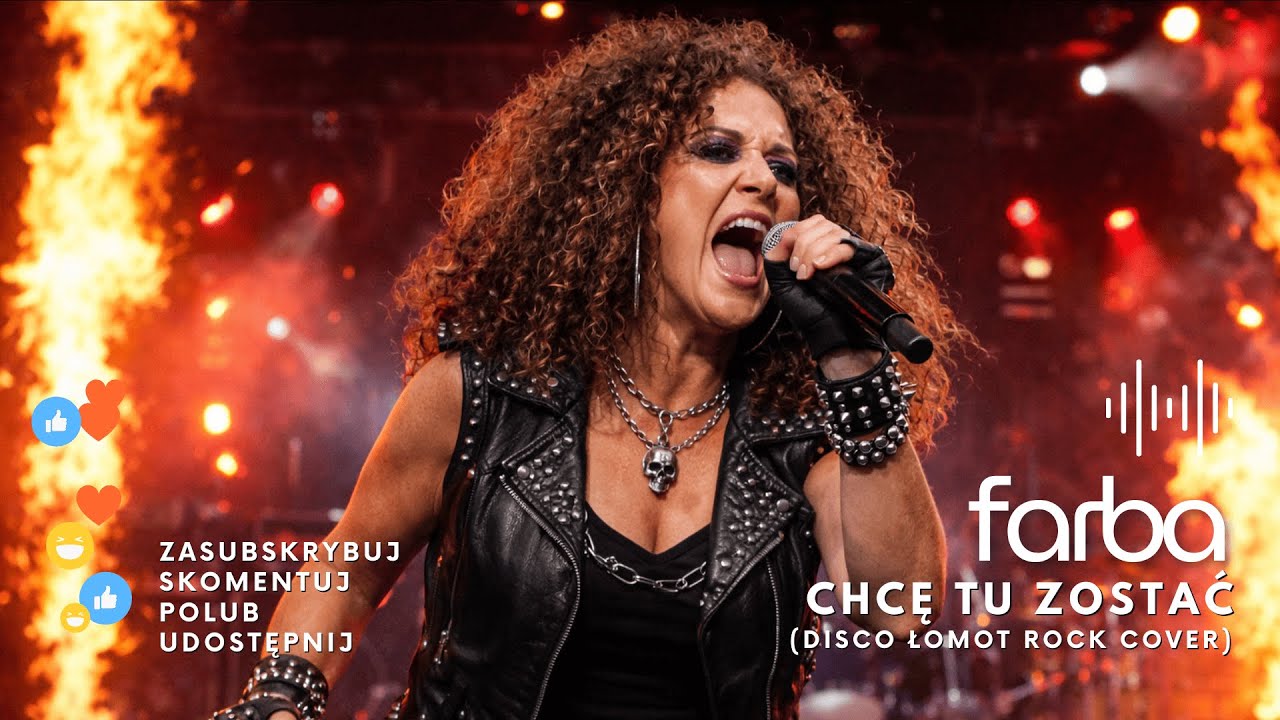 🔥 Farba - Chcę Tu Zostać (ale to ROCK cover)🤘DISCO ŁOMOT