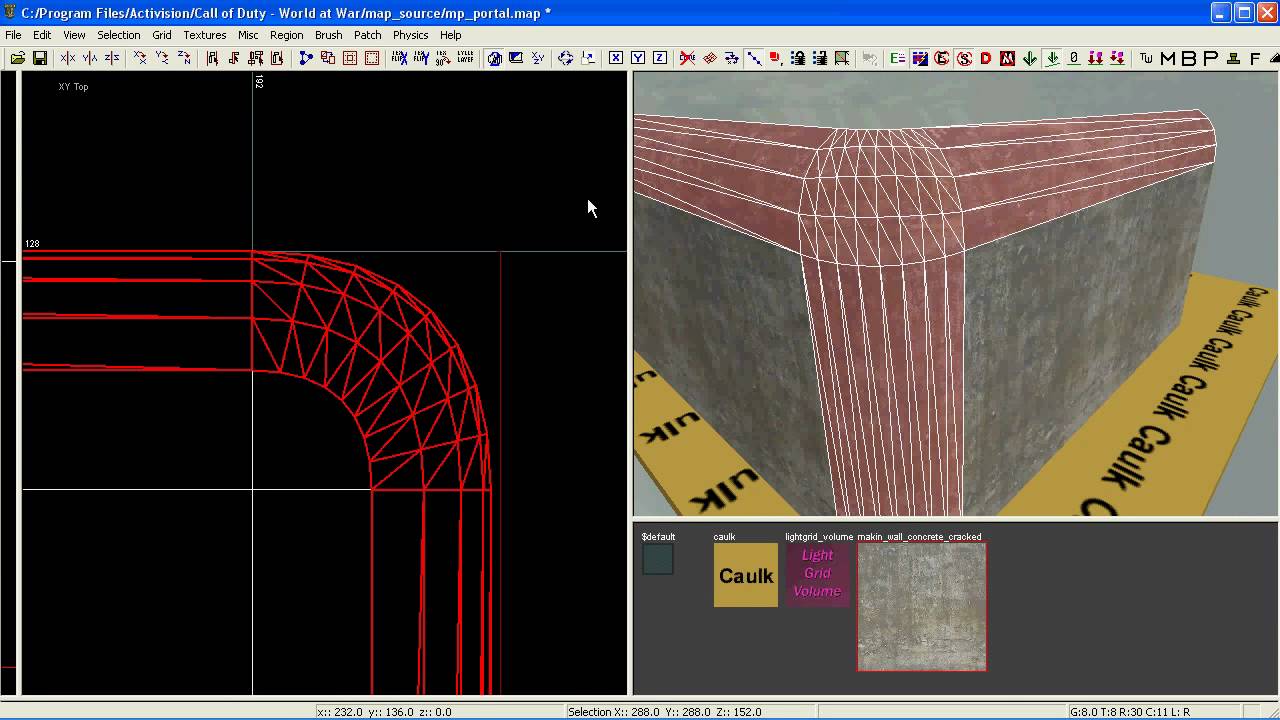 CoD Radiant : curved bunker walls and edges