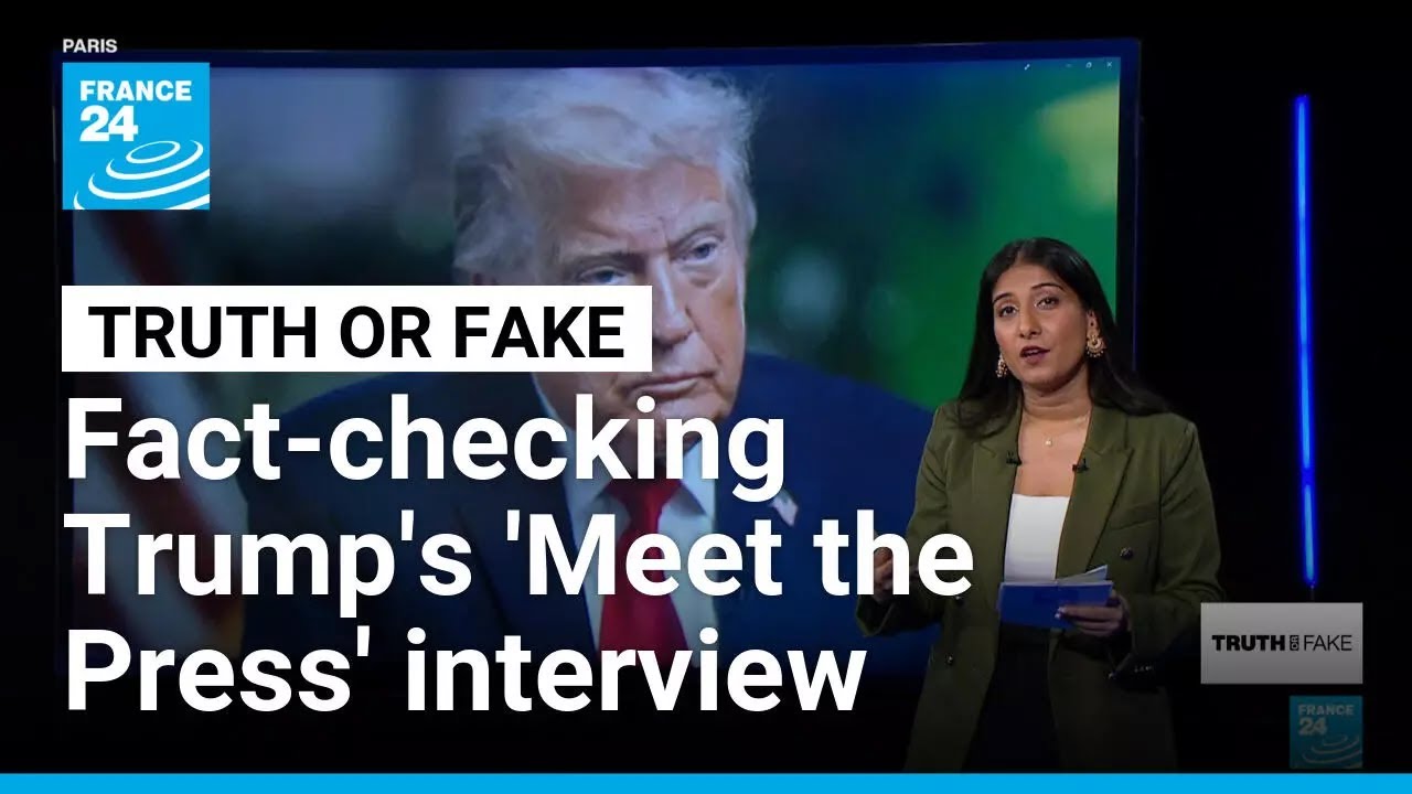 Trump storms out of NBC interview after denying his own 'No War' promises &bull; FRANCE 24 English