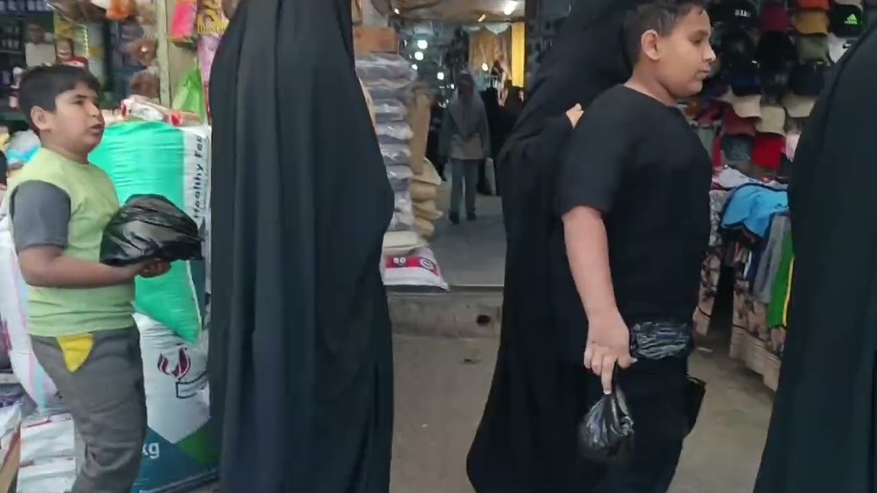 زيارة لحي الغدير والتجول في سوقه الكبير(2)