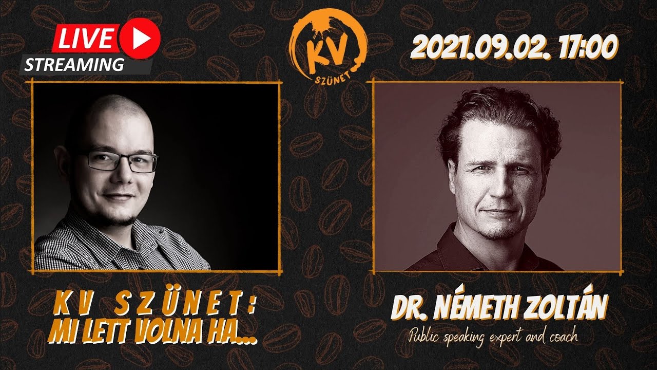 Mindannyiunk előad&oacute;i tr&eacute;nere: Dr. N&eacute;meth Zolt&aacute;n, Dr. Prezi 🎙 KV Sz&uuml;net: Mi lett volna ha... 🎙