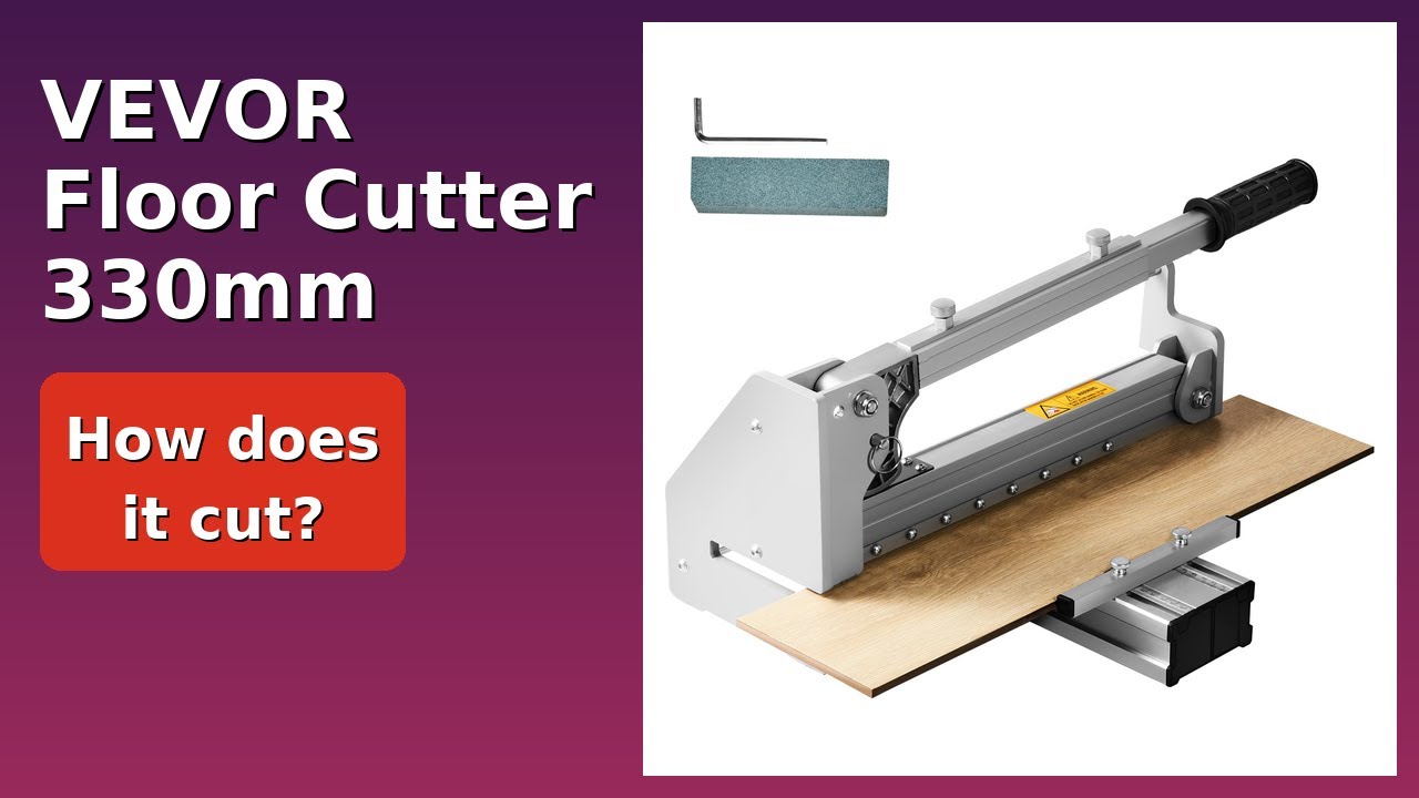 REVIEW (2026): VEVOR Floor Cutter 330mm. Features.