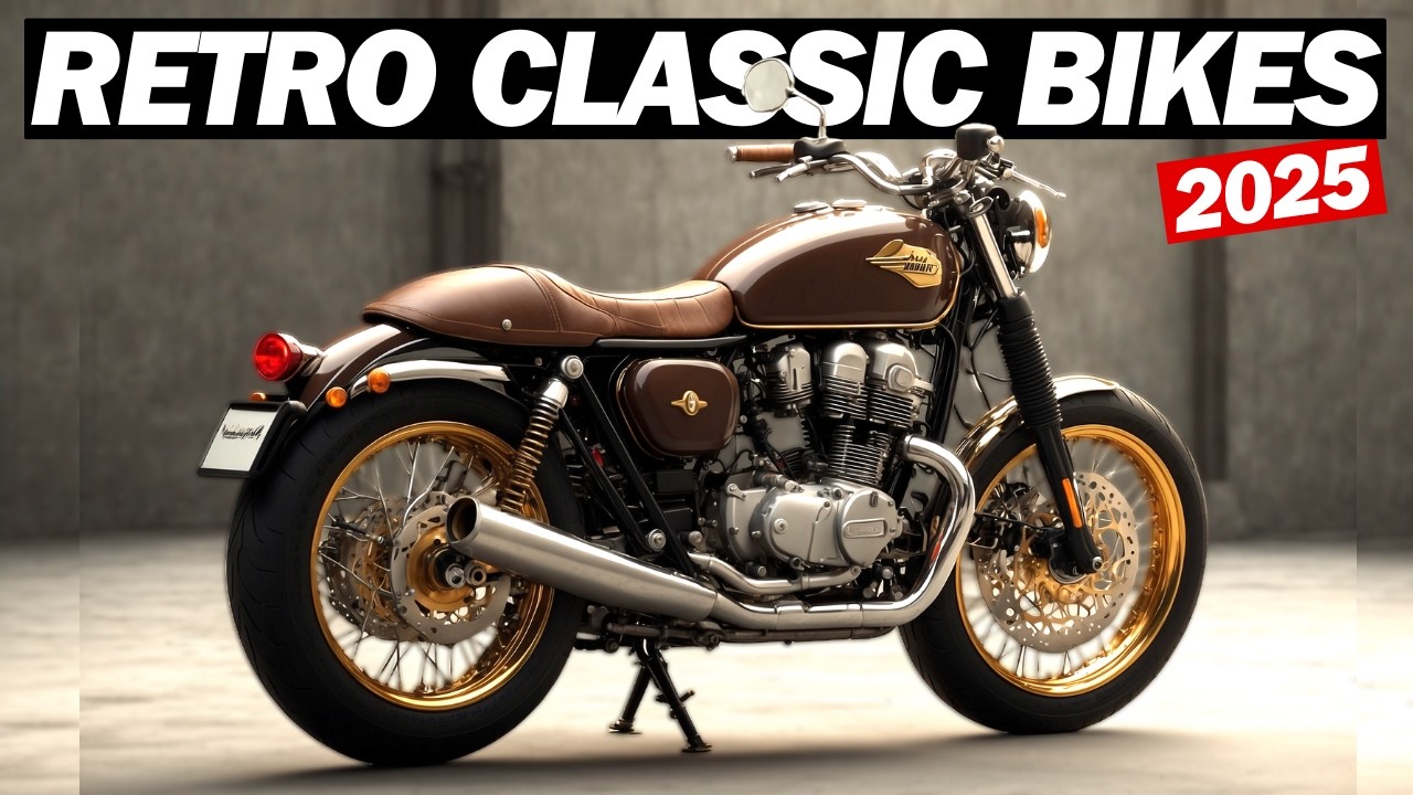Top 7 New Retro Classic Motorcycles Of 2025