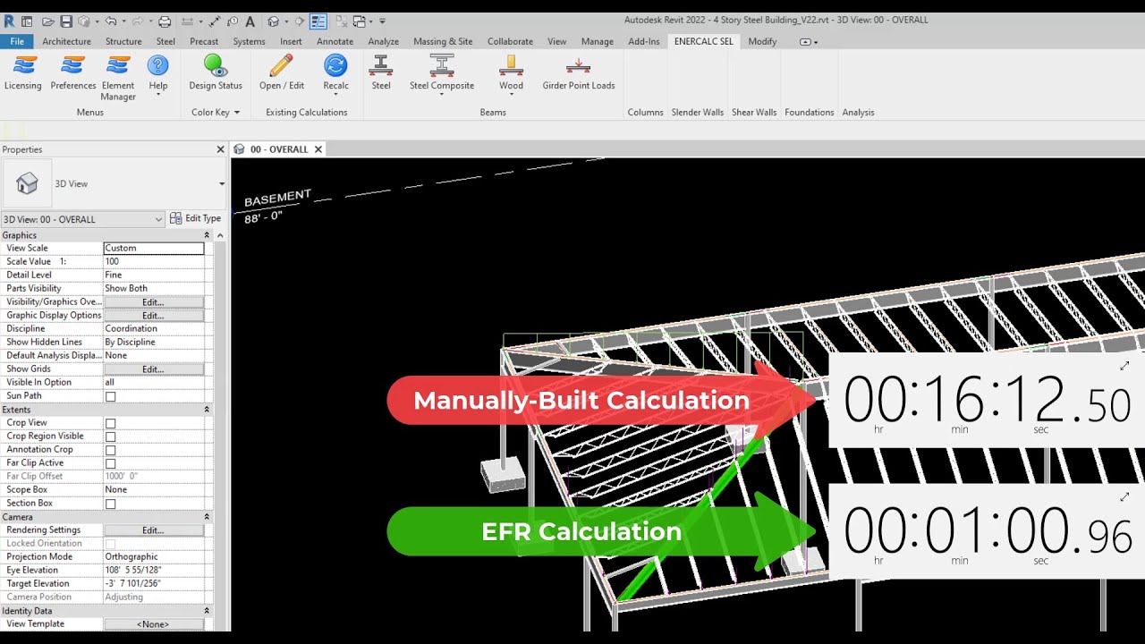 Shorten Design Times with ENERCALC for Revit