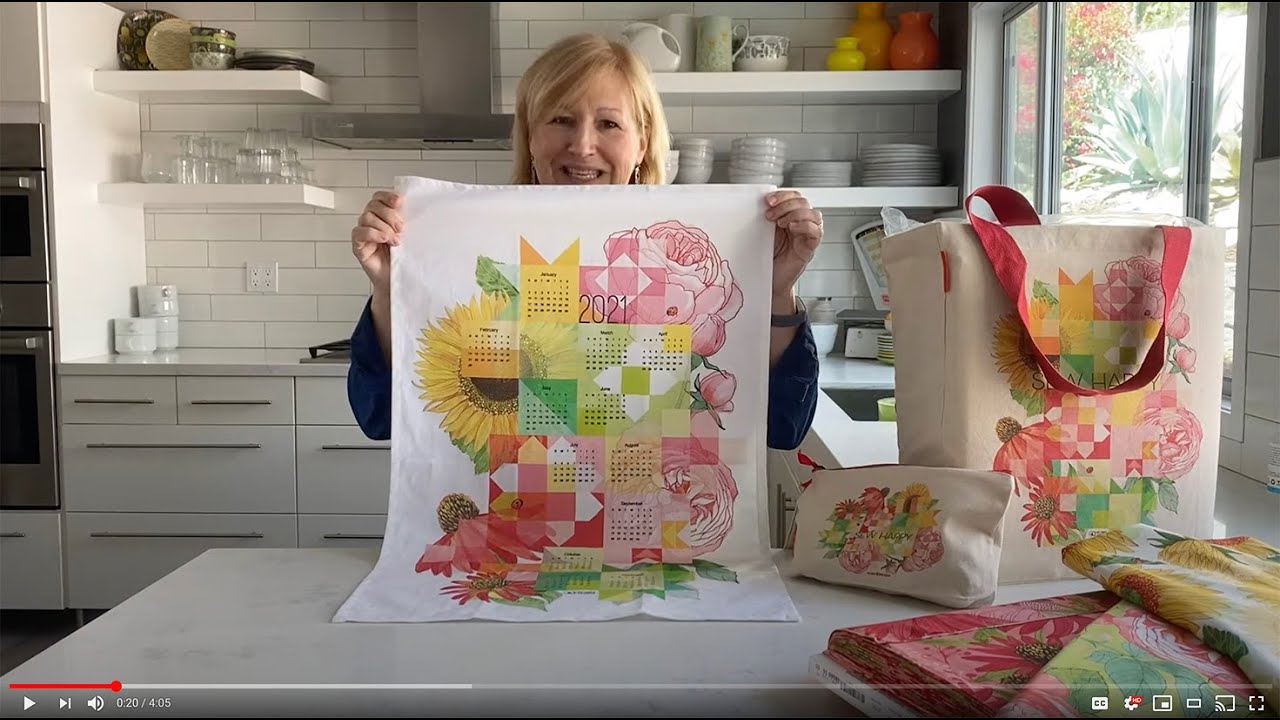 SEW HAPPY Project Bag and Tote by Robin Pickens and Moda Fabrics