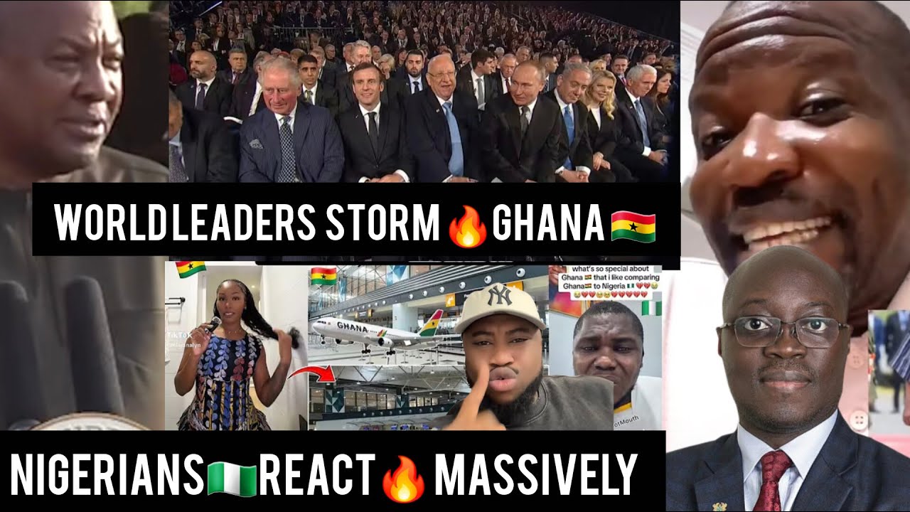 BREAKINGNEWS‼️INTERNET ON FIRE🔥AS WORLD LEADERS STORM🔥💃GHANA BECAUSE OF..😳🙊
