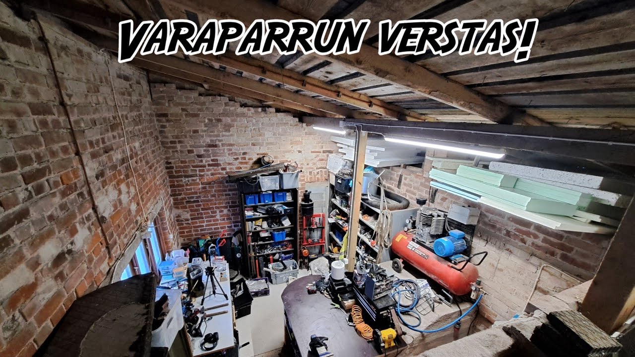 Puu-/Metallityö- ja Autoharrastajan UNIIKKI Verstas KALMANKATKUISELLA Historialla!