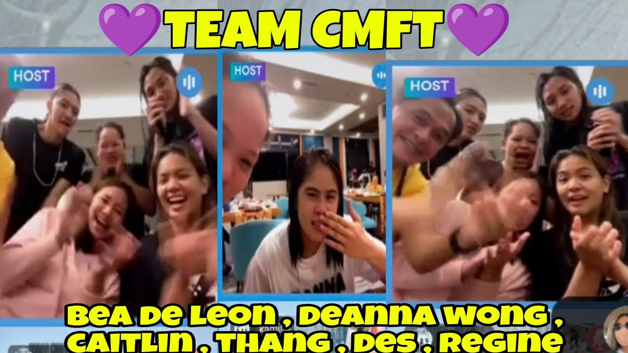 Pt.2! CMFT❤ BEA DE LEON , DEANNA WONG , CAITLIN VIRAY , THANG & DES CHENG KUMU LIVE UPDATE