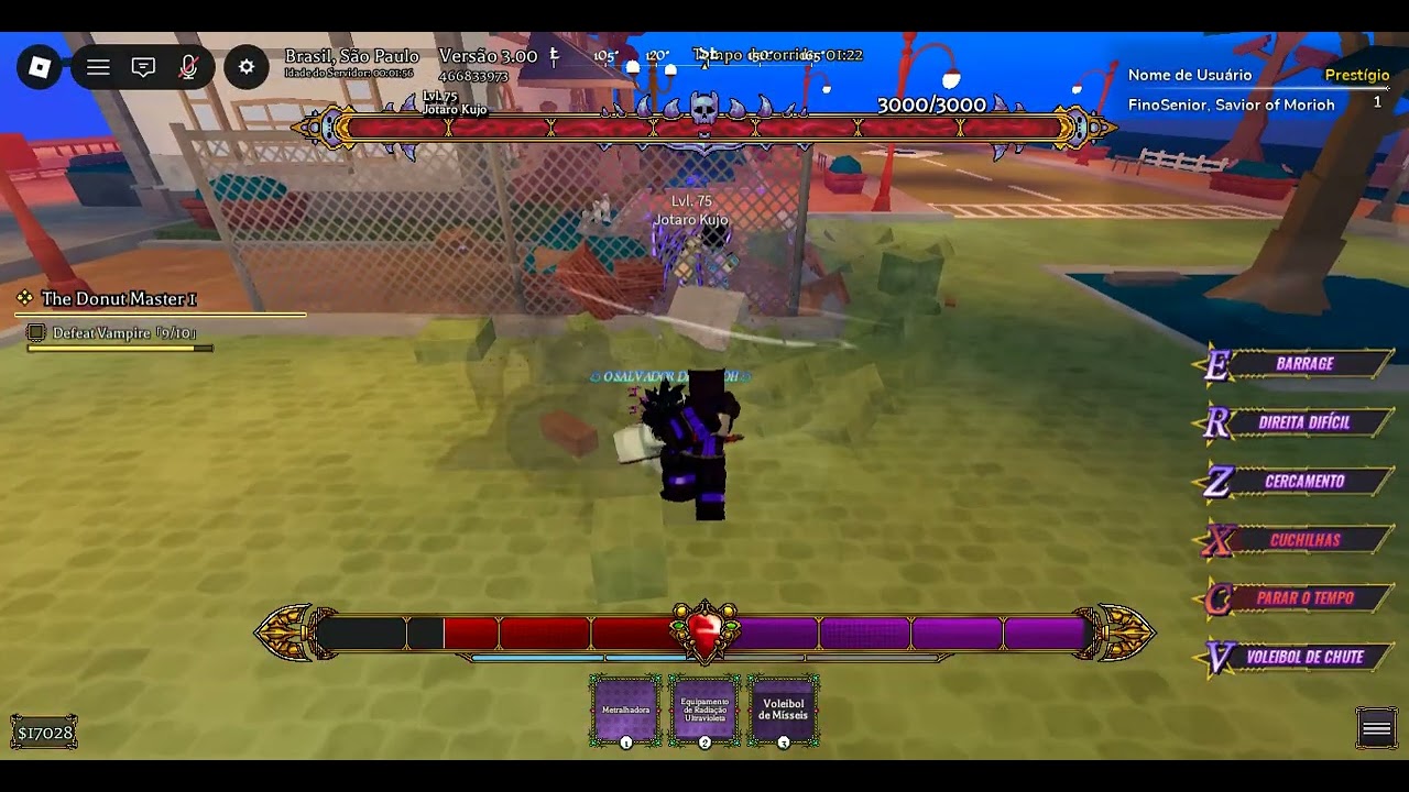 CHEESE METHOD JOTARO RAID COMBO THE WORLD X CYBORG
