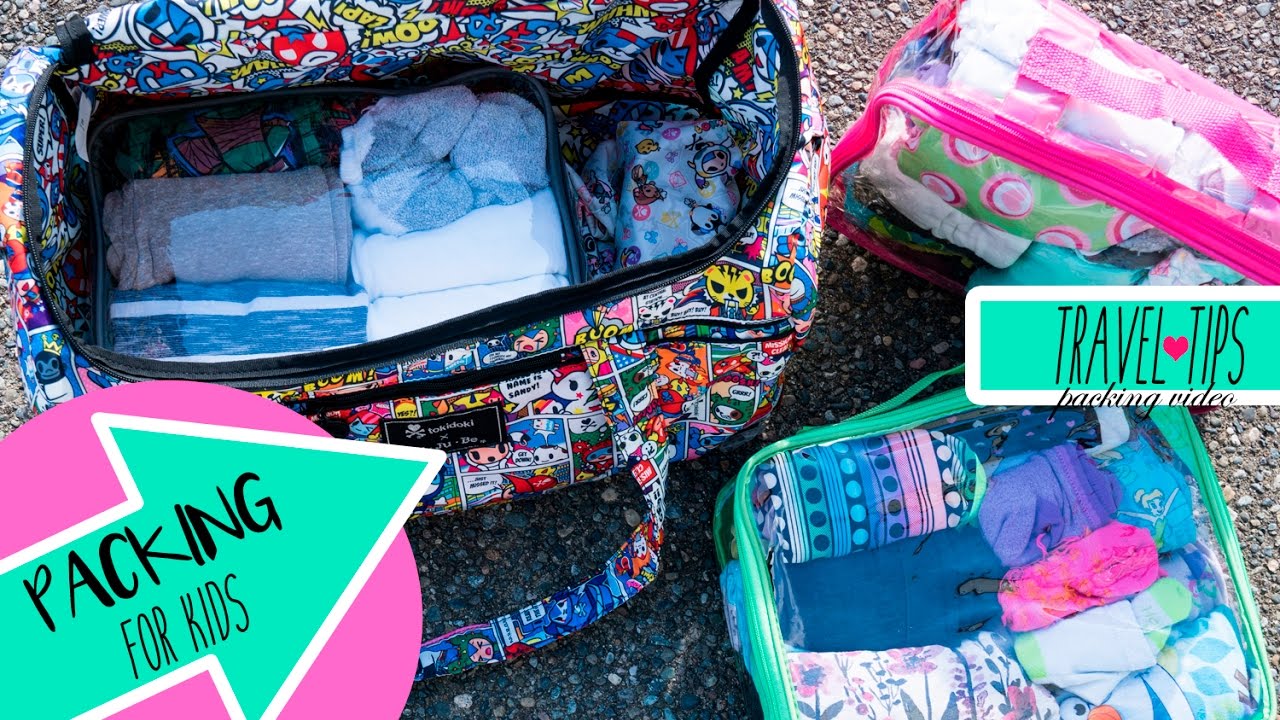 How To Pack Duffle Bags Using Packing Cubes  For Travel l  xolivi