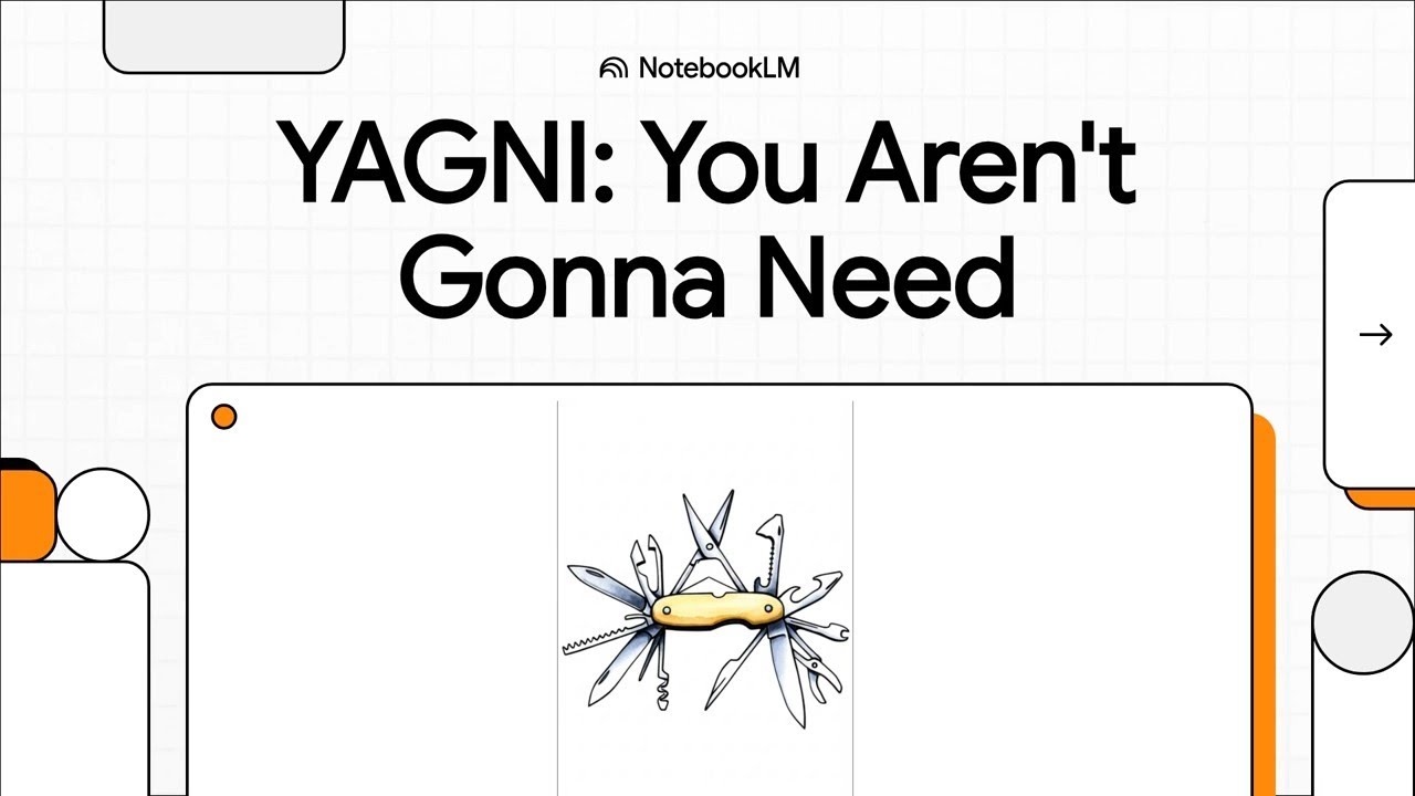 YAGNI Principle in Software Engineering | You Aren’t Gonna Need It