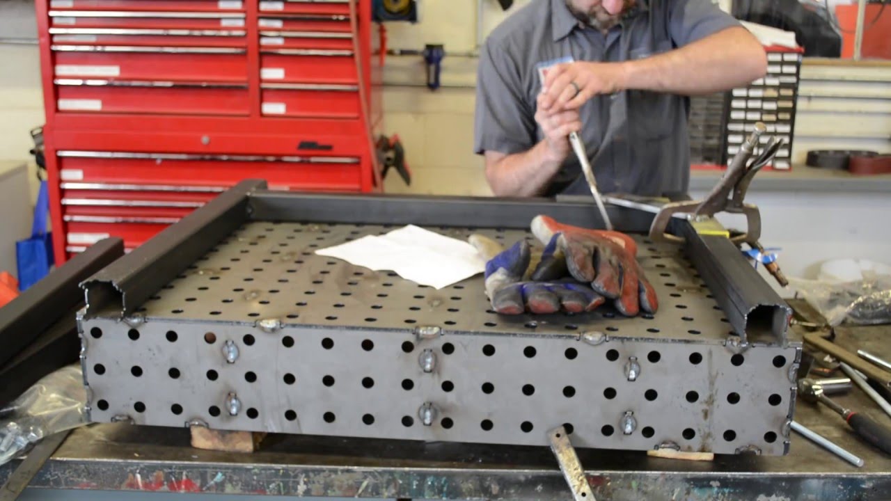 Assembling the Fab Block from WeldTables.com