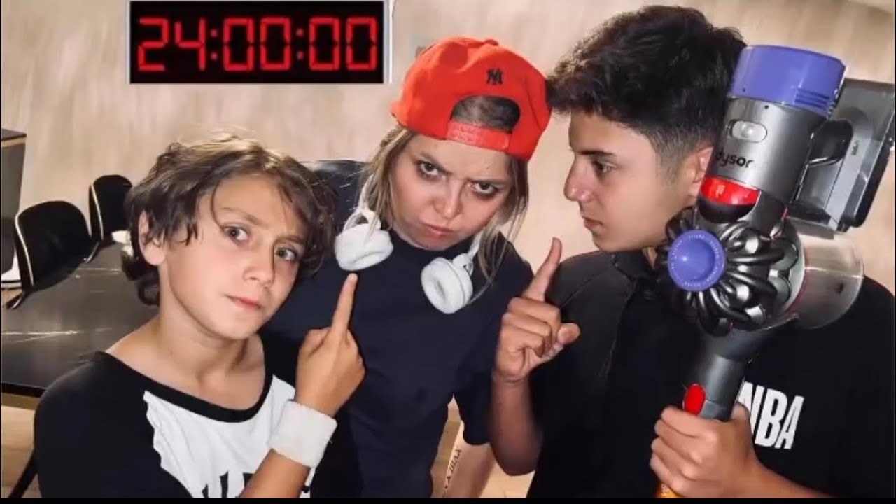 24 SAAT BOYUNCA ANNEMLE YER DEĞİŞTİRDİK !!