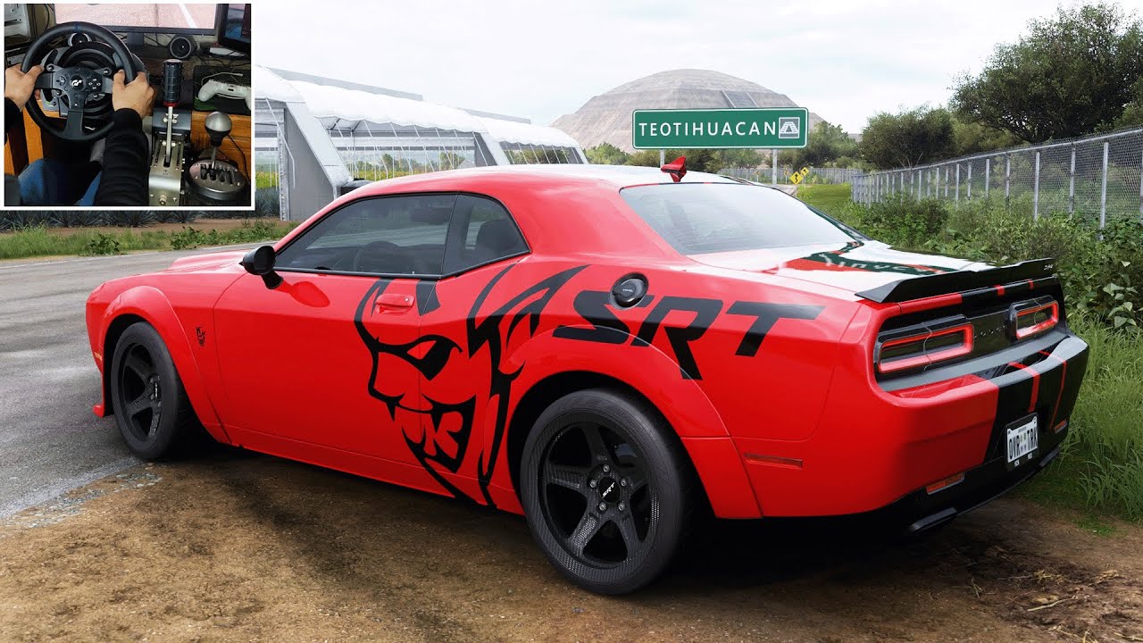 Dodge Challenger SRT Demon - Forza Horizon 5 | Thrustmaster T300RS Gameplay