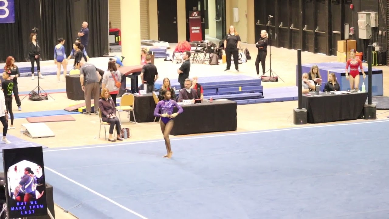 2024 Regional Floor Champion USAG Level 9, April 14, Palmetto, Florida