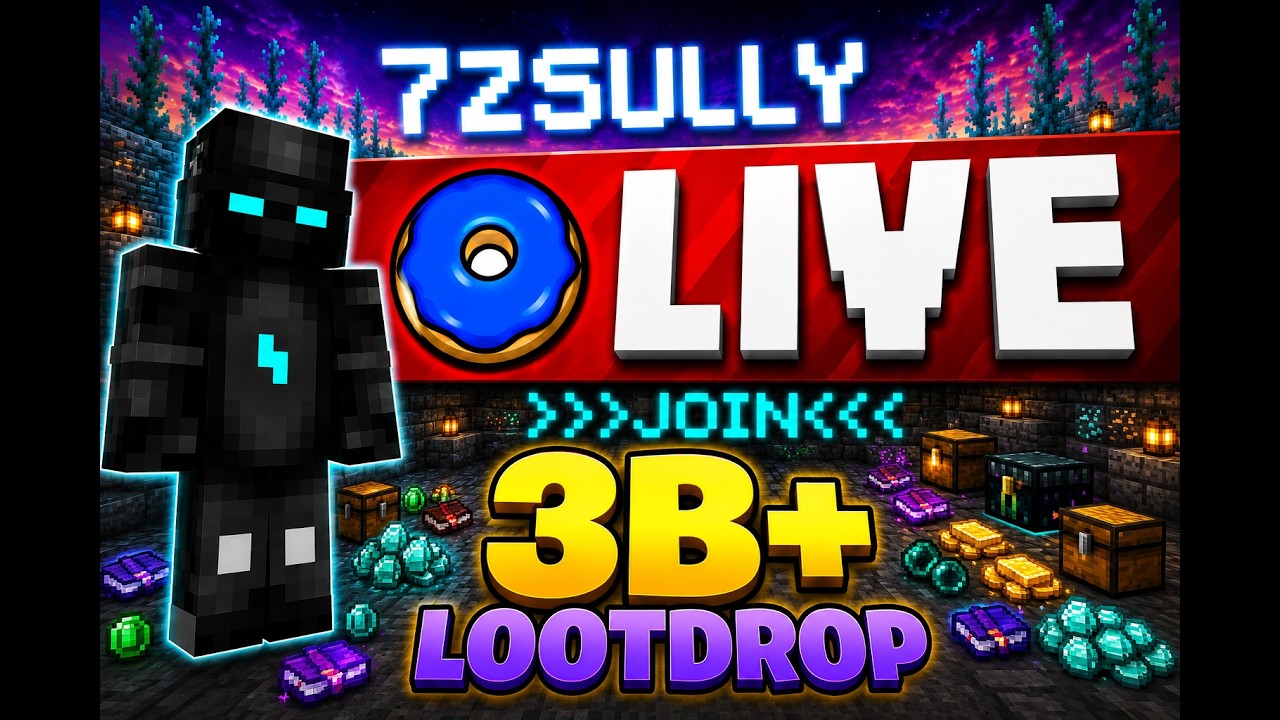 DONUT SMP LIVE | GAMBLING | RATING BASES 200M PER | 3B+ LOOTDROP