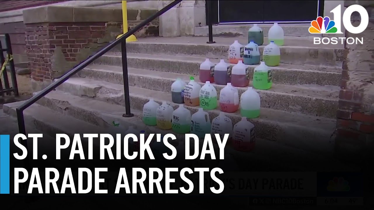 Arrests made at South Boston St. Patrick's Day Parade