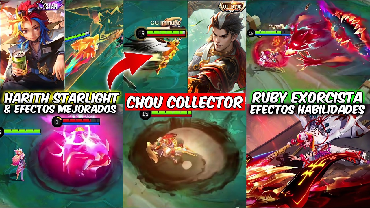 CHOU COLLECTOR GAMEPLAY, HARITH STARLIGHT, RUBY EXORCISTA, SELENA EPICA
