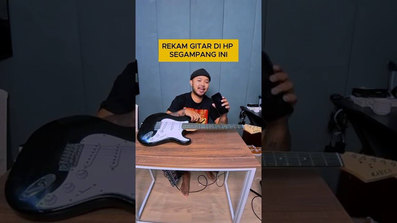 Cara Gampang Rekam Gitar Listrik Di Handphone