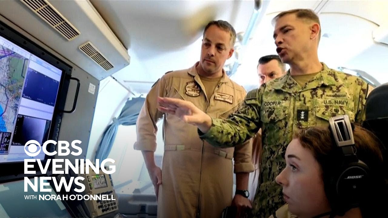 A look aboard a recon plane patrolling the Red Sea