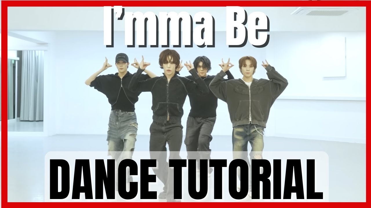XLOV - 'I&rsquo;mma Be' Dance Practice Mirrored Tutorial (SLOWED)