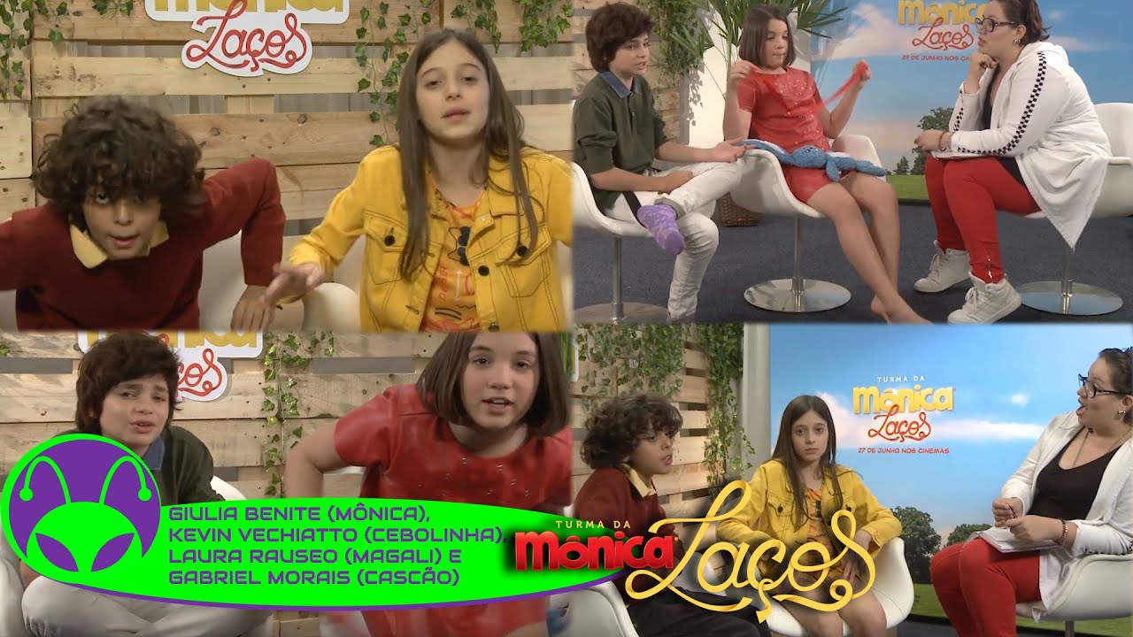 Elenco de Turma da Mônica - Laços revela quem aprontou mais nas filmagens!