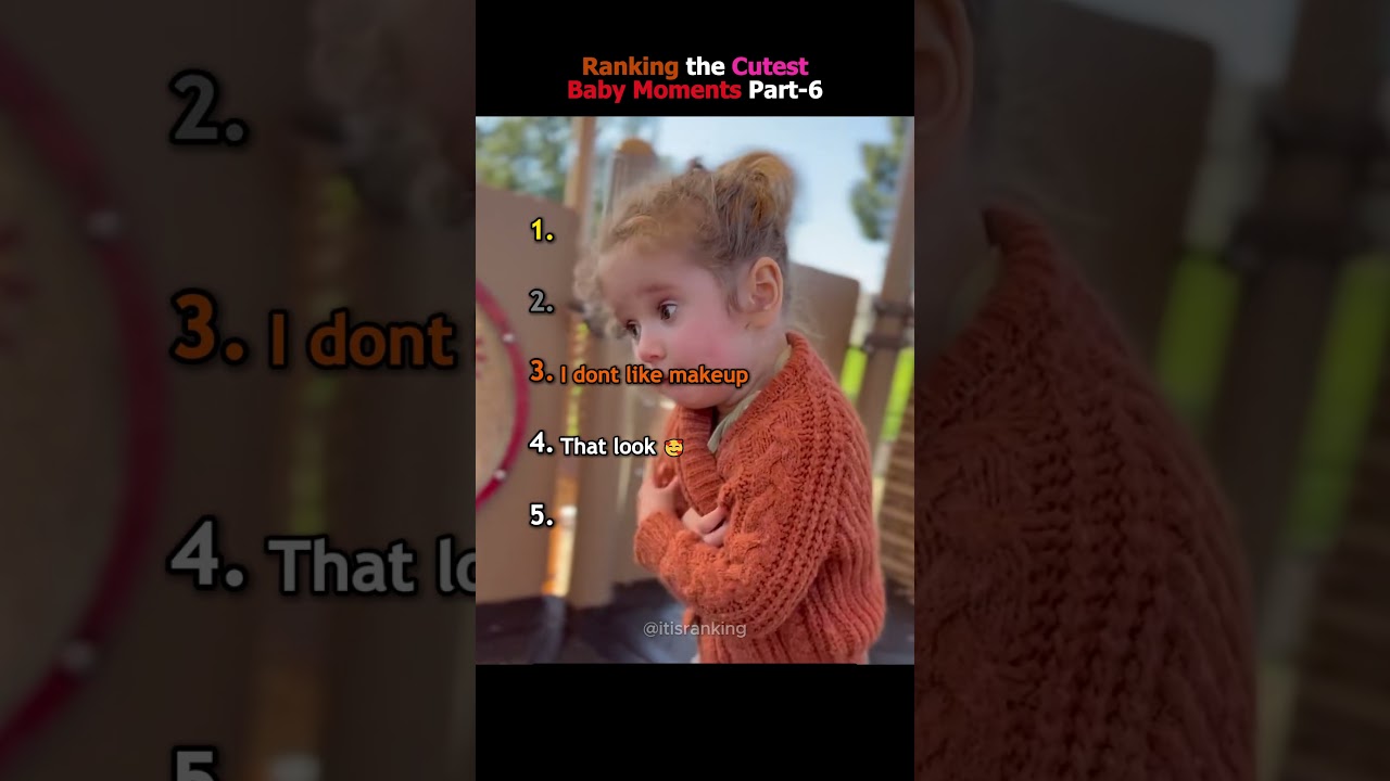 Ranking the Cutest Baby Moments | Part-6 #ranking #usashorts #cutebabies