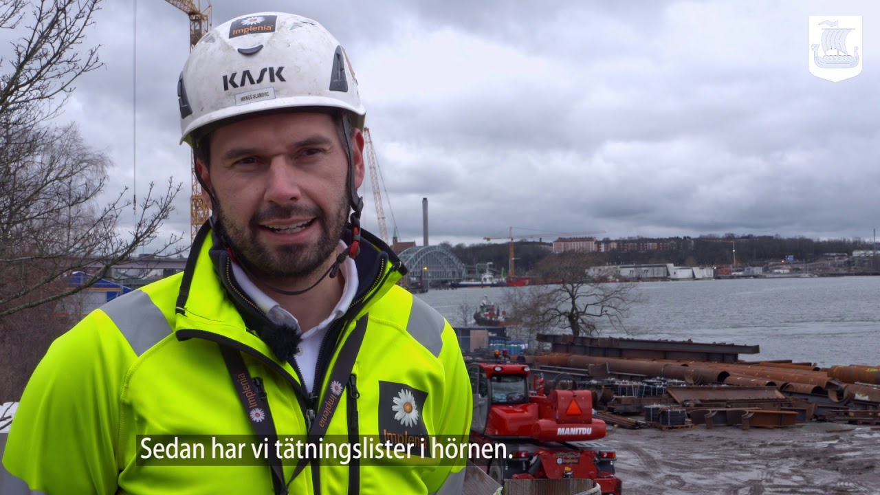 Lilla Lidingöbron, Årsfilm 2019, Byggstarten