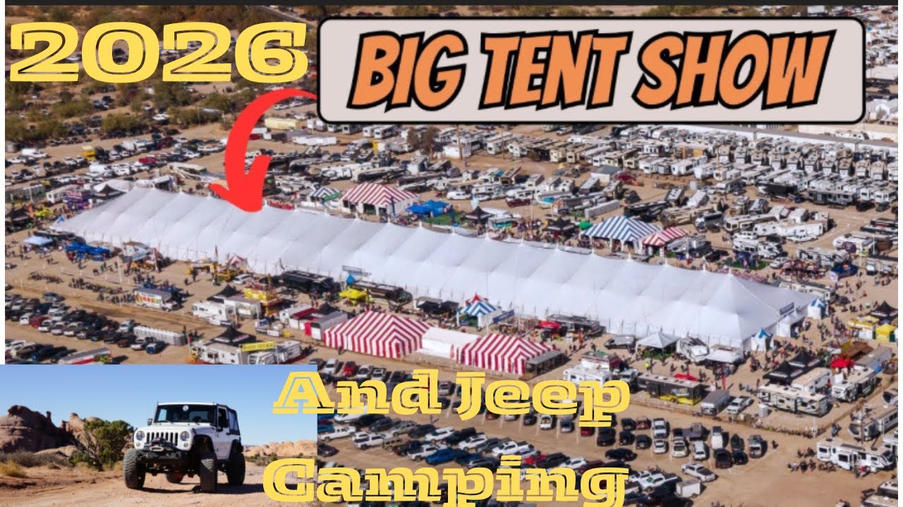 Quartzsite Arizona RV Show Experience || Meet & Greet & Desert Jeep Camping || RV'ing with Luck